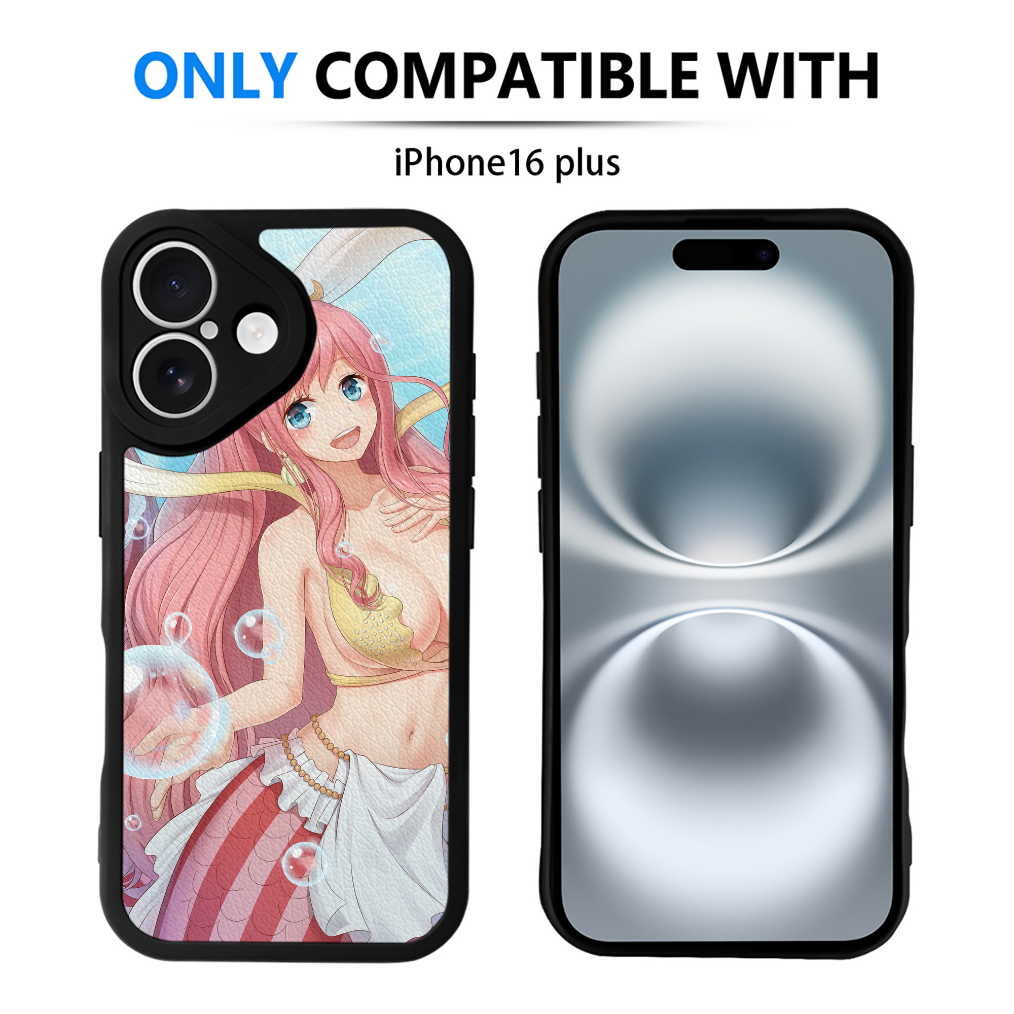（画像用） ワンピース ONE PIECE 【iPhone 16シリーズ対応】シリコンスマホケース（レザー調） 材質：シリコン